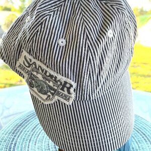 SANDBAR Anna Maria Pinstripe Apparel Hat Baseball Cap Strapback NEW